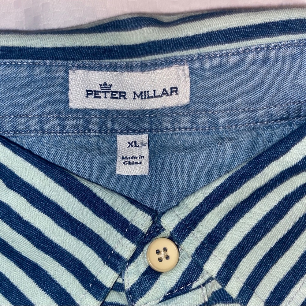 NWT Peter Millar Seaside Wash Polo Shirt - Picture 3 of 7